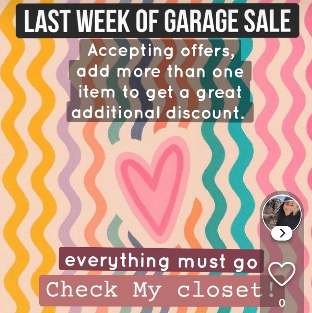 Last Week! Everything Must Go